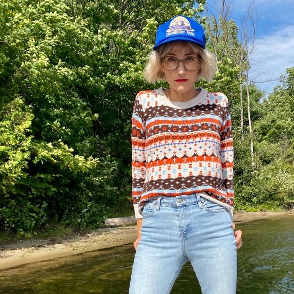 Vintage Sweaters - Vintage Knit Sweater -1970’s